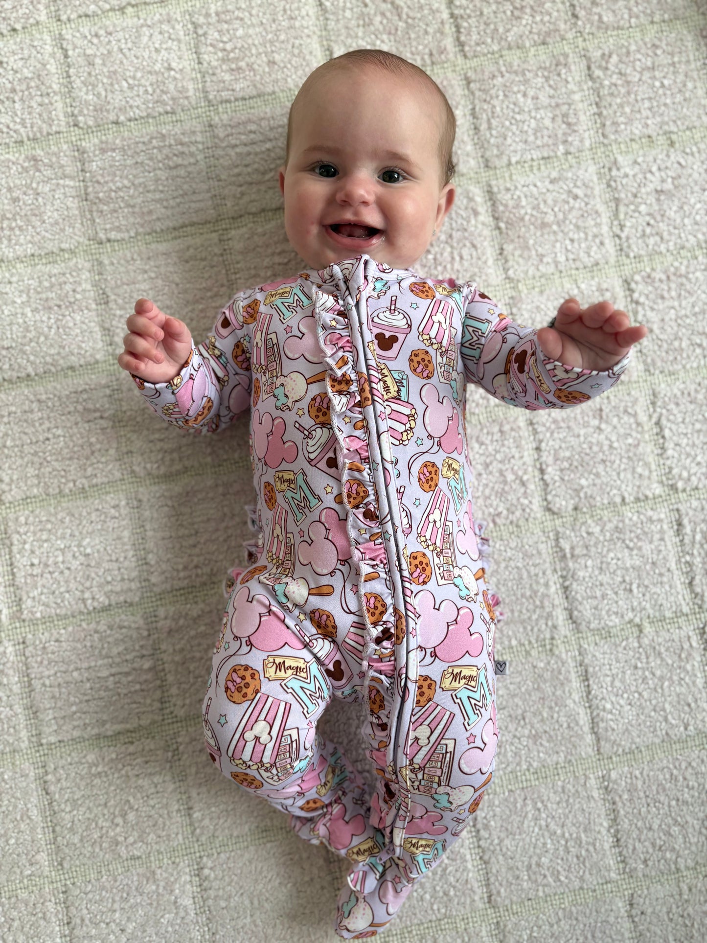 Gali Ruffle Footie
