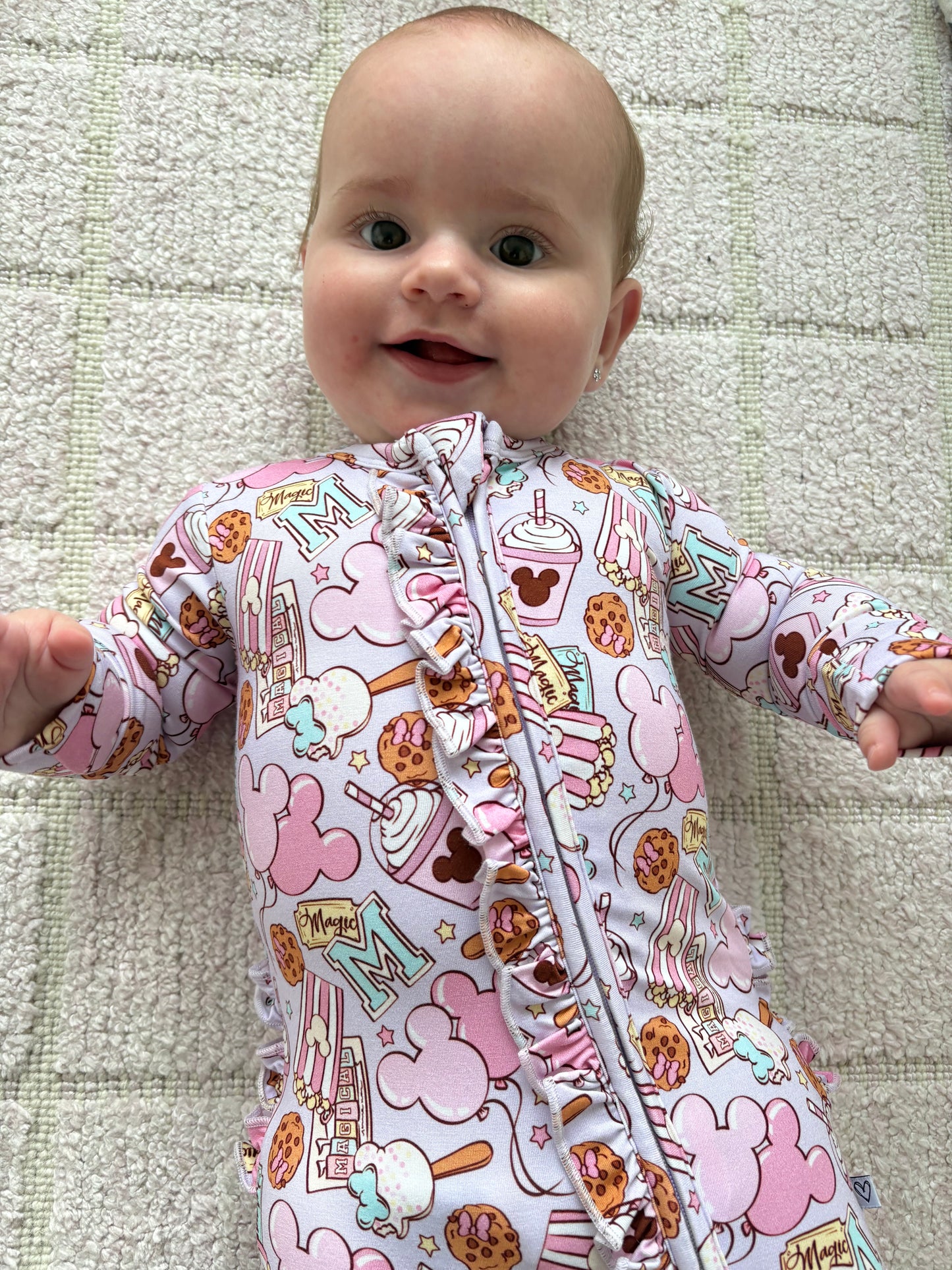 Gali Ruffle Footie
