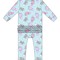 Aliza Ruffle Footie