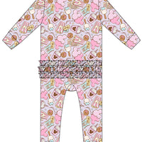 Gali Ruffle Footie