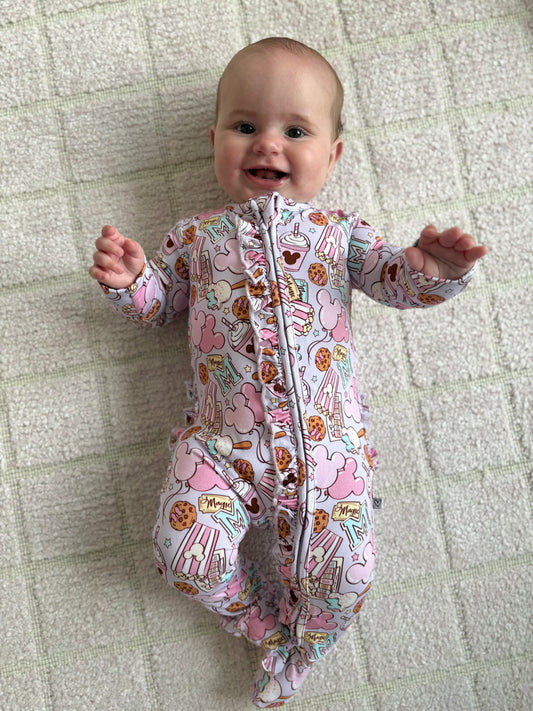 Gali Ruffle Footie
