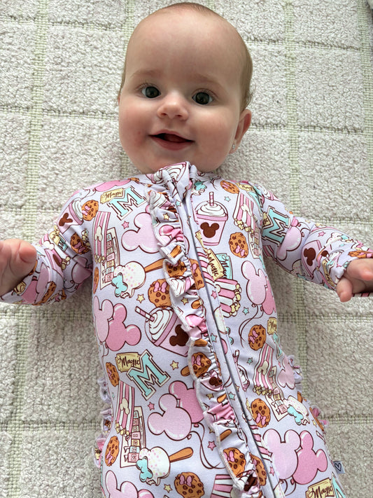 Gali Ruffle Footie