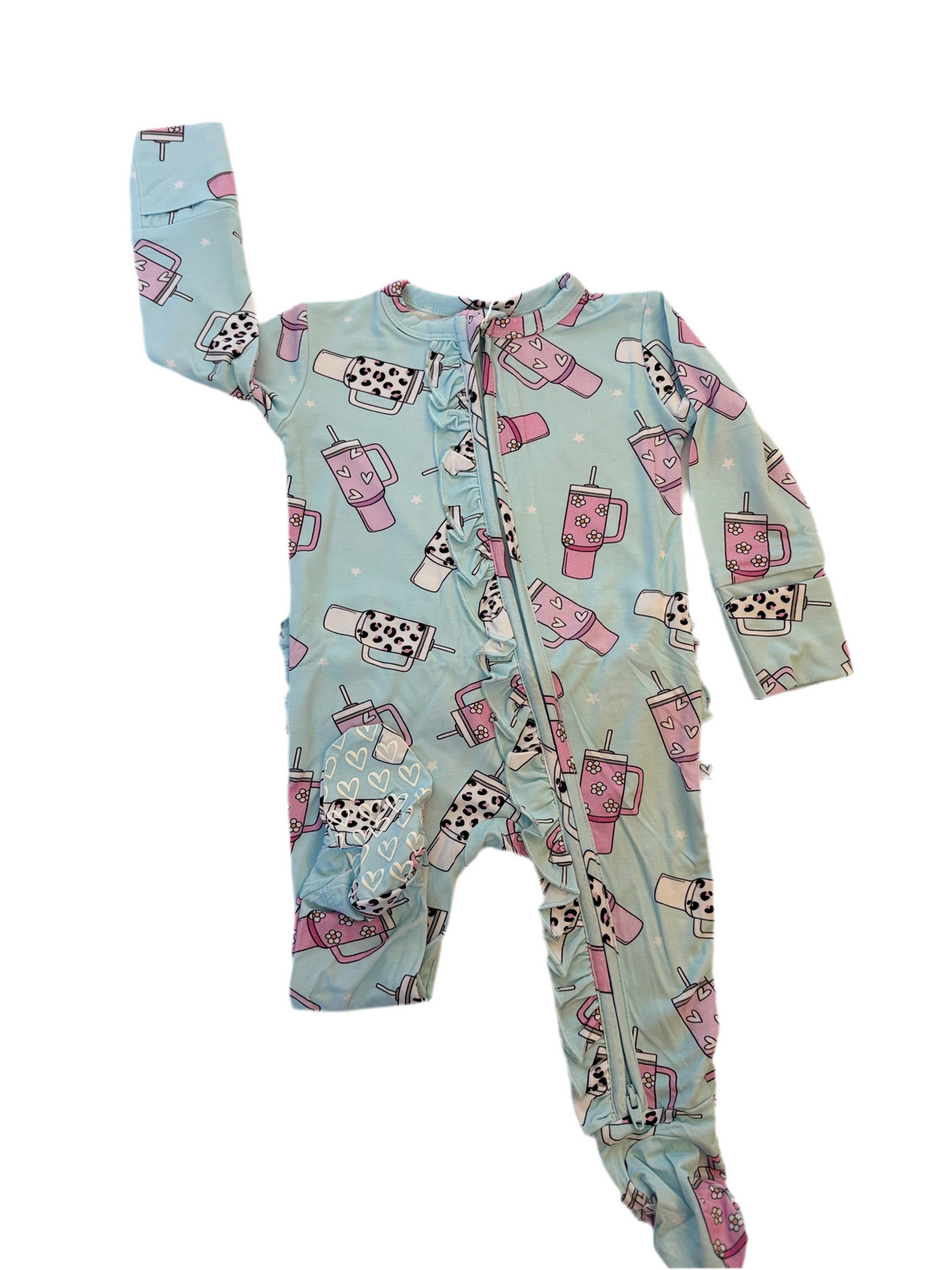 Aliza Ruffle Footie