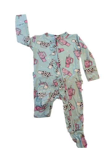 Aliza Ruffle Footie