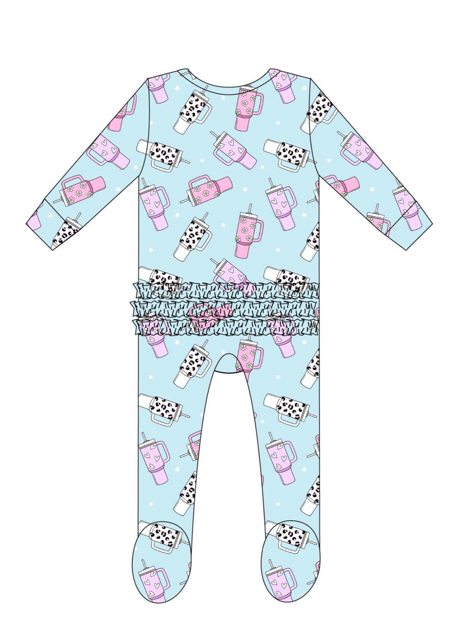 Aliza Ruffle Footie